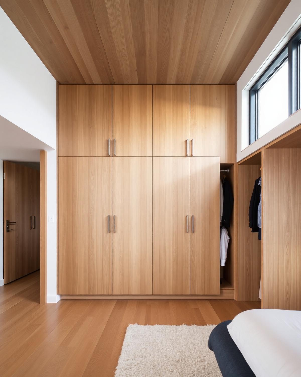 Einbauschrank in Eiche
